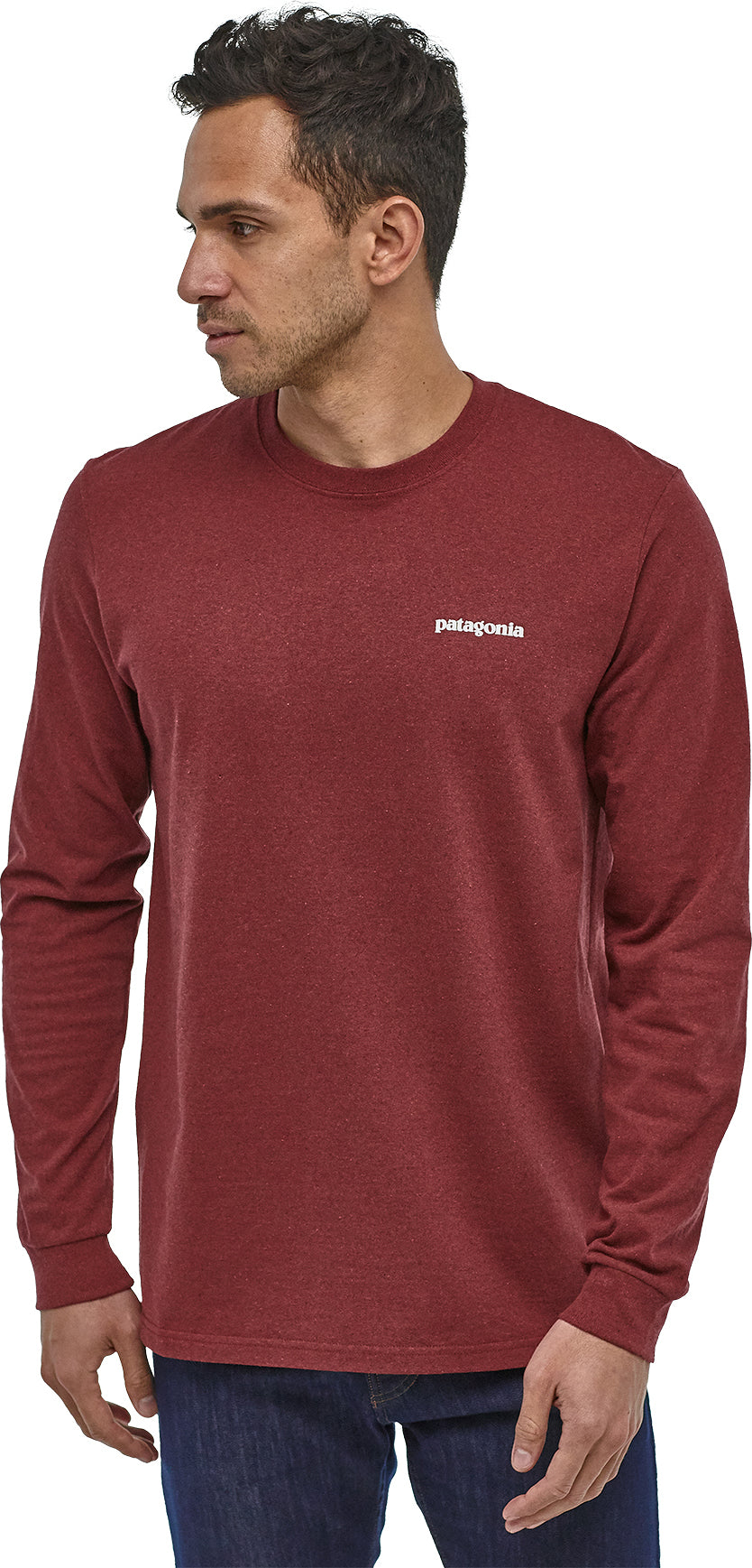 Patagonia Men's P-6 Logo Responsibili-Tee Long Sleeve Shirt