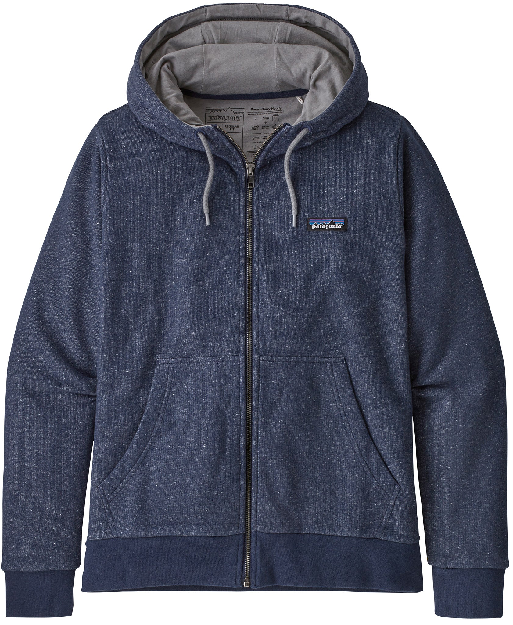 Patagonia P-6 Label French Terry Full-Zip Hoody - Femme