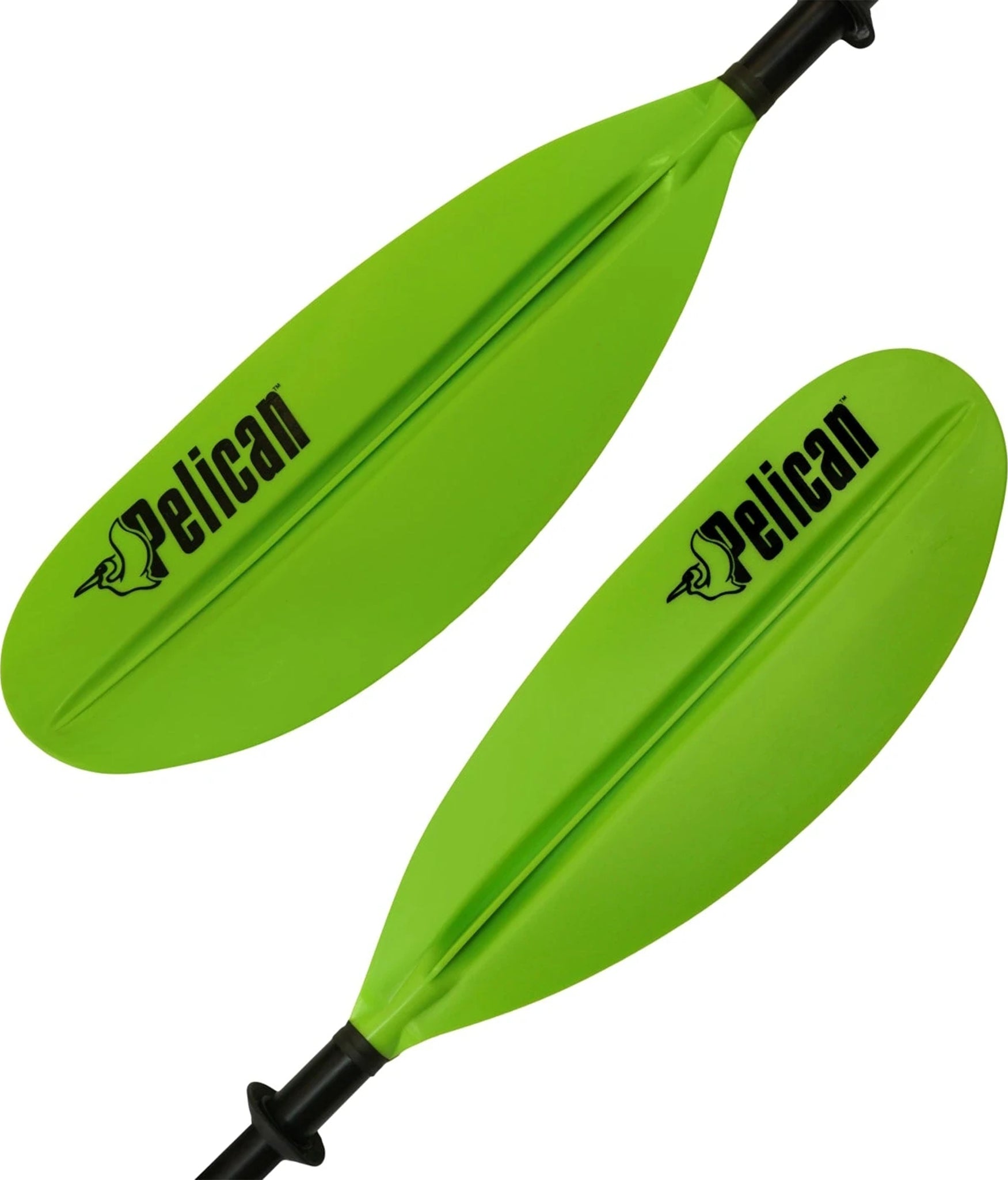 Pelican Sports Standard Kayak Paddle - 220cm OS Lime
