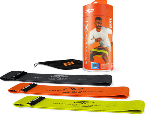 PTP Fitness Set of 3 Microband X Combo Plus Resistance Bands