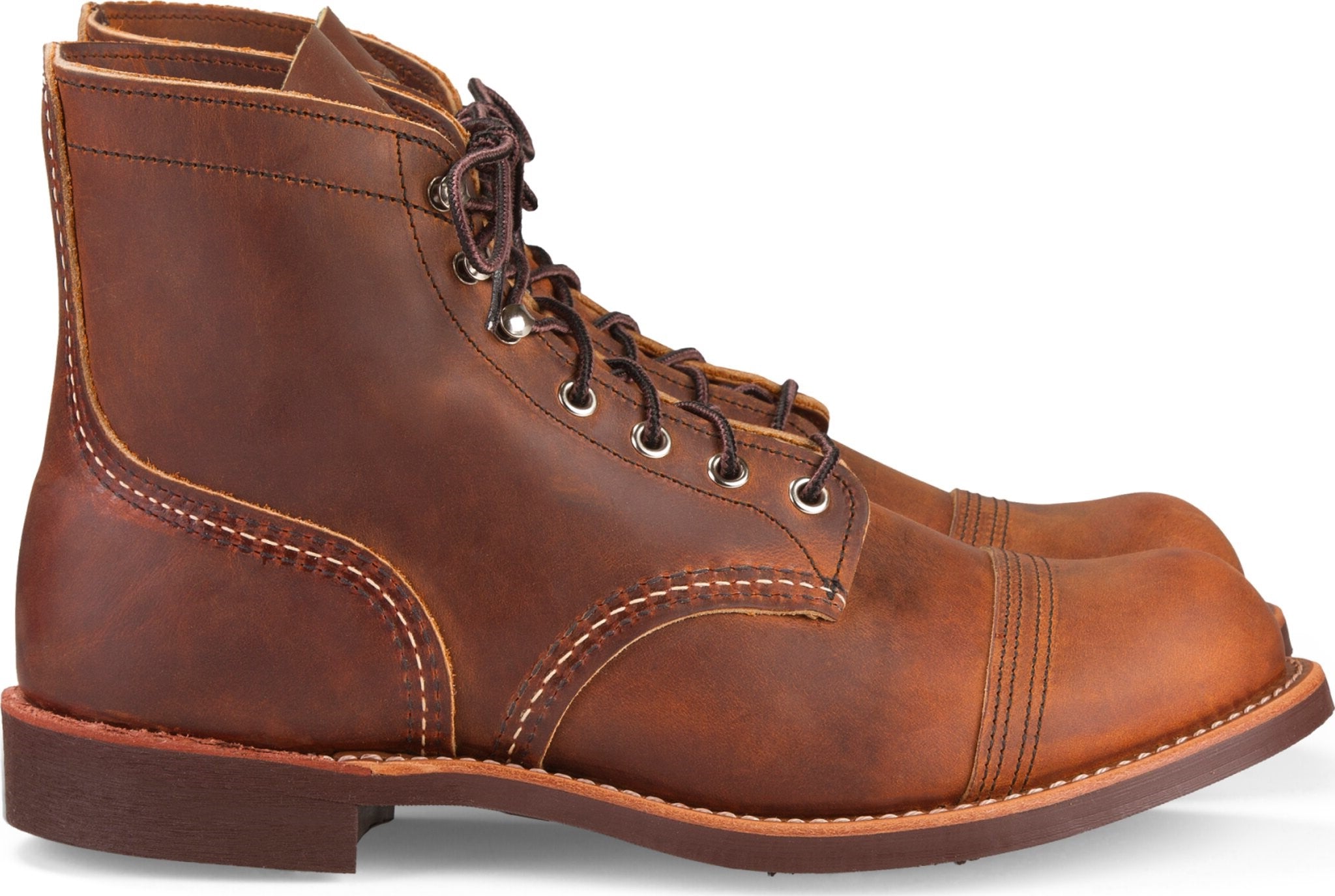 Red Wing Shoes Iron Ranger 6-inch Copper Rough and Tough Leather Boots -  Men's