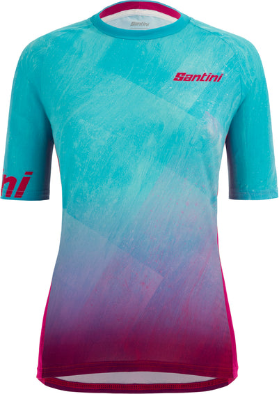 Santini Sasso Rock Design MTB Cycling Tech Tee - Women's