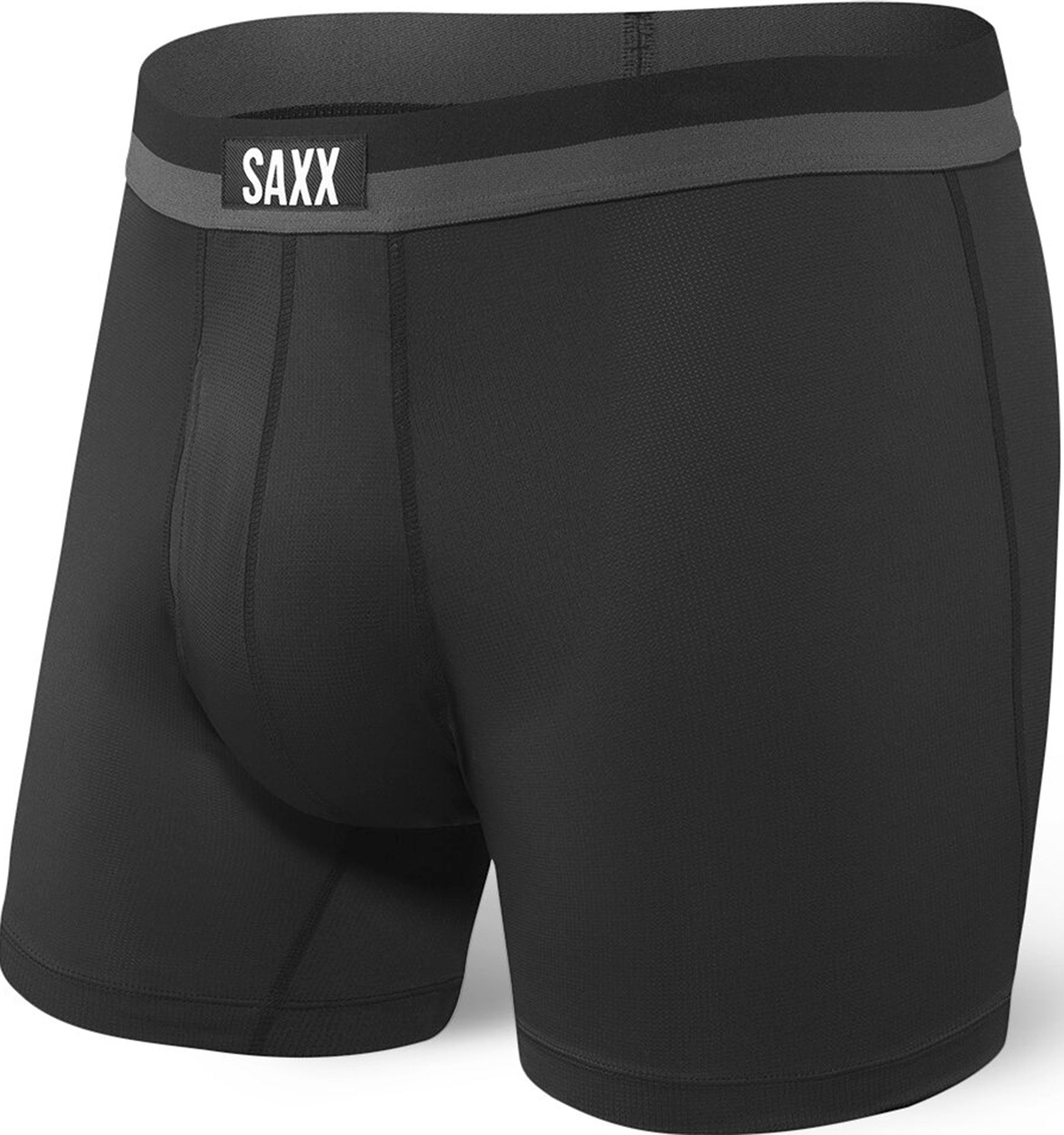 Saxx Men's Underwear - DropTemp Cooling Cotton Boxer Brief - Pack of 3 with  Built-in Pouch Support and Fly : : Clothing, Shoes & Accessories