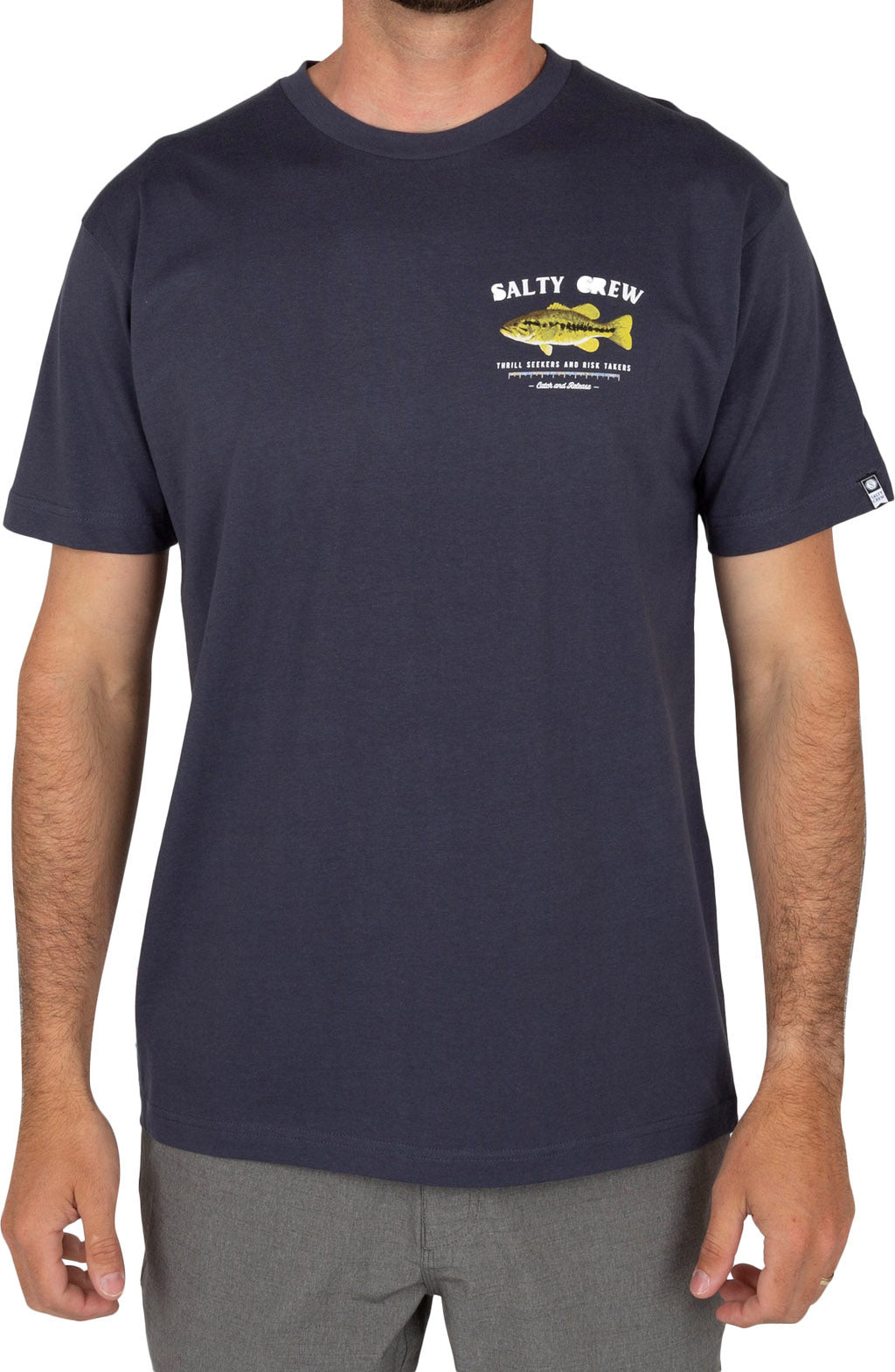 Salty Crew Bigmouth Long Sleeve T-Shirt - Black