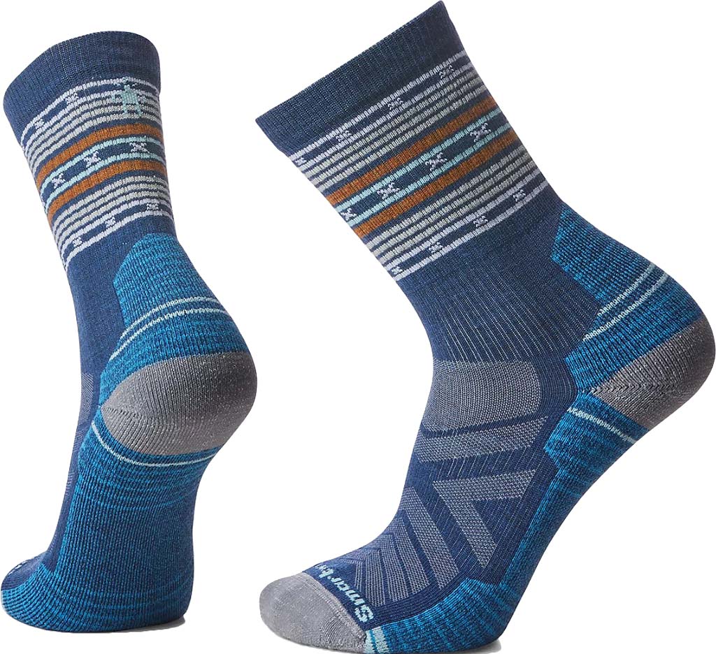 Smartwool Hike Light Cushion Spiked Stripe Crew Socks - Men's ...