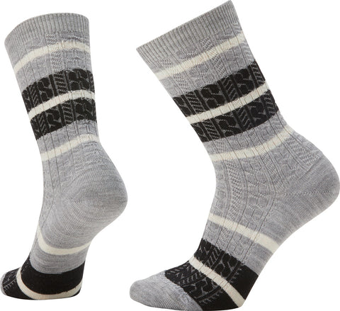 Smartwool Everyday Striped Cable Crew Socks - Unisex