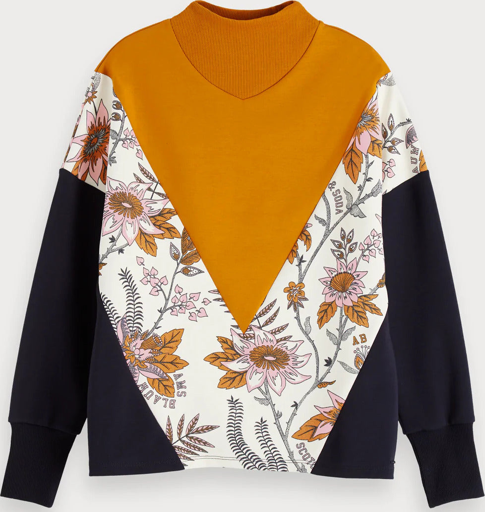 Scotch and soda hot sale color block sweater