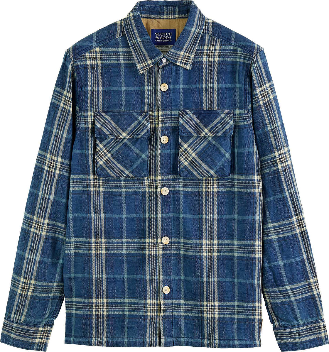 Scotch & Soda Checked Overshirt - Men's | Altitude Sports