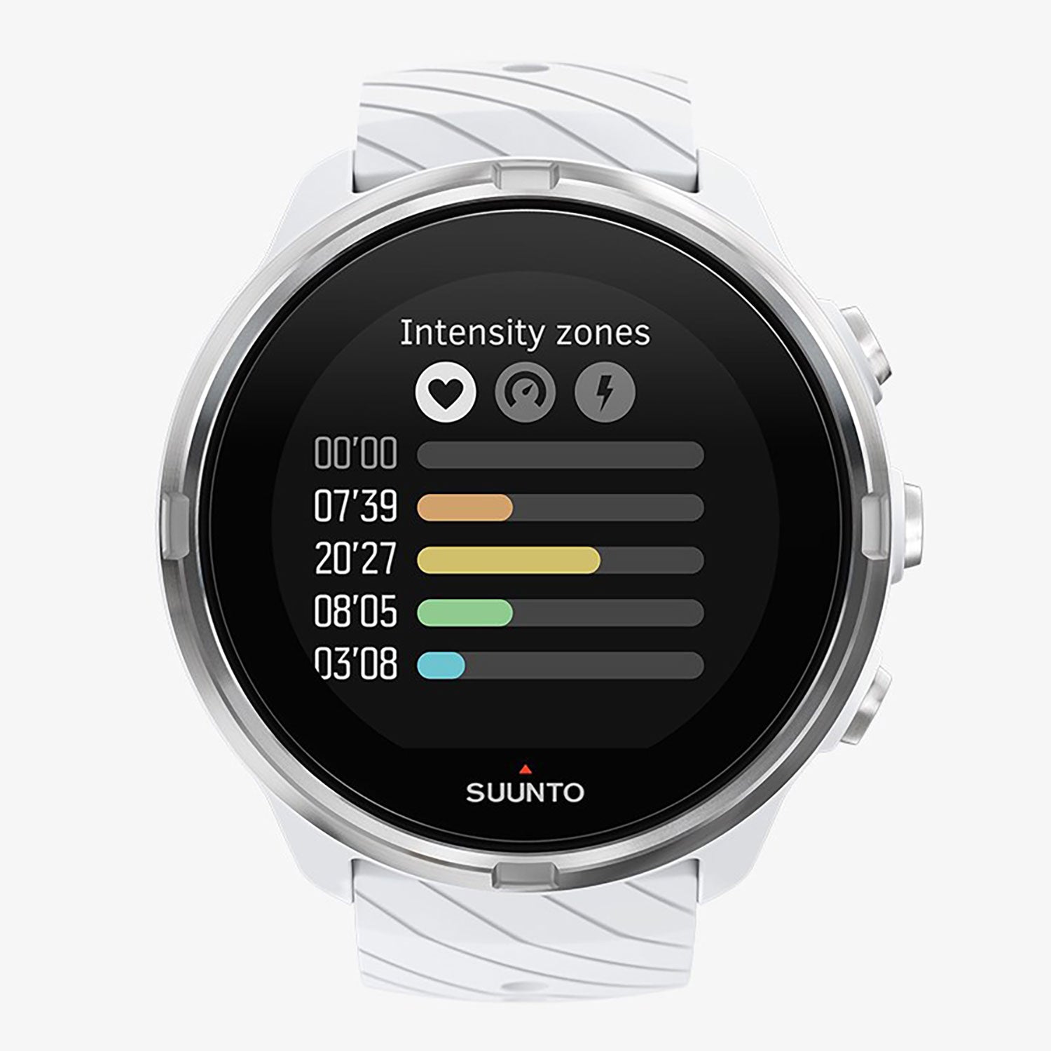 Suunto 9 GPS Sports Watch White / high quality Silver