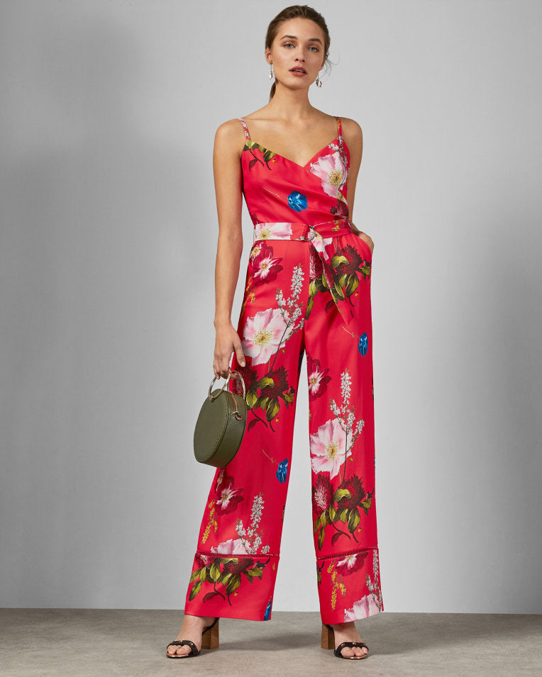 Berry sundae store wrap jumpsuit