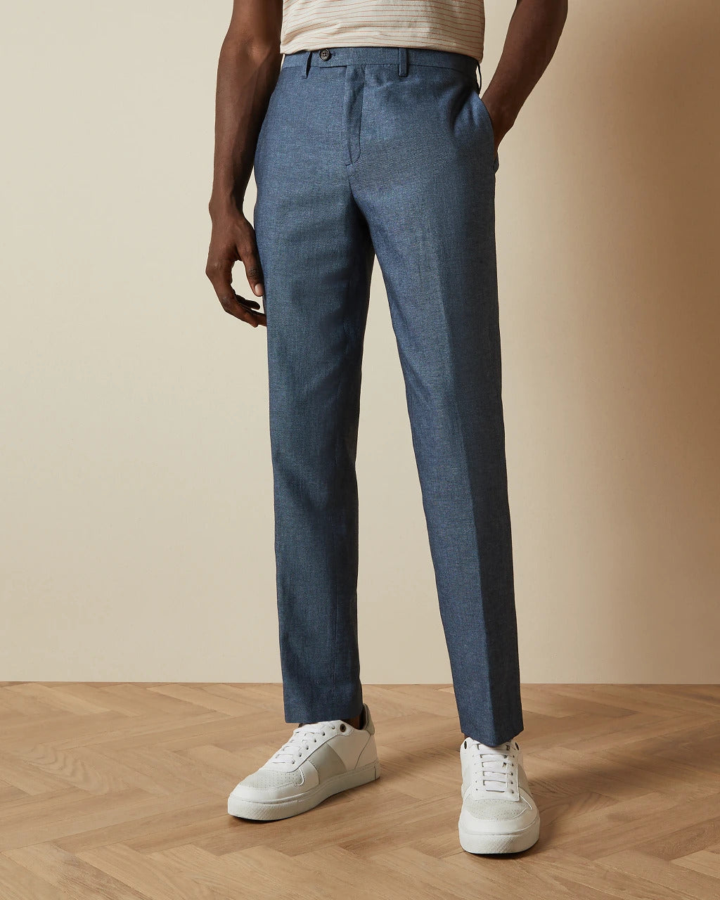 Ted baker mens deals linen trousers