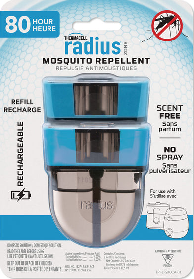 Thermacell Rechargeable Mosquito Repellent Refills 80 Hours