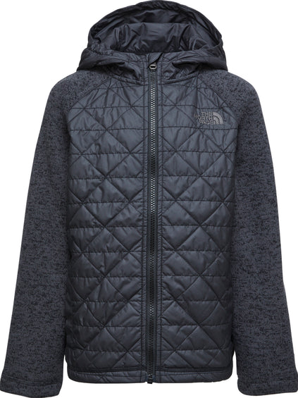 The North Face Quilted Sweater Fleece Hoodie - Boy's