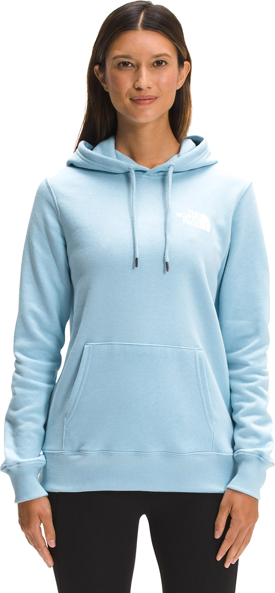 Blue north face hoodie womens hotsell