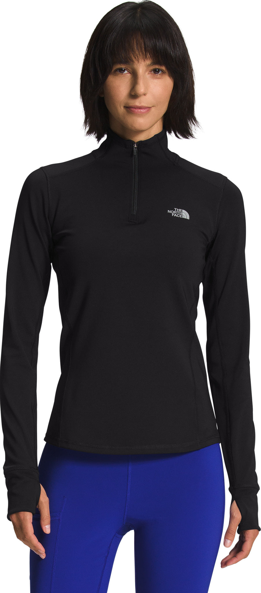 The North Face Printed Winter Warm Essential 1/4 Zip Base Layer - Women's