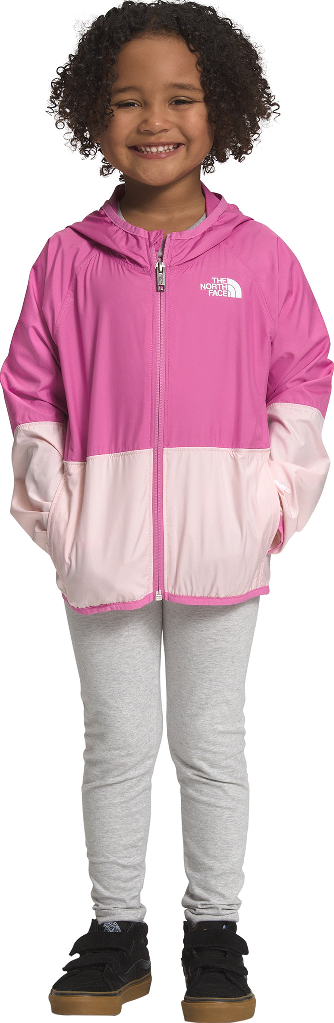 The North Face Girls' Never Stop Hooded Wind Jacket