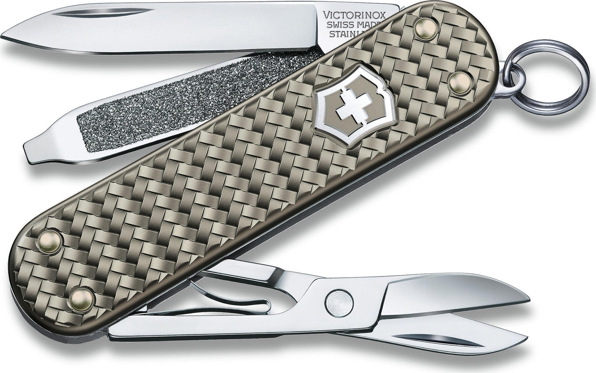 Victorinox Classic Precious Alox Knife Gets a Cool Woven Pattern
