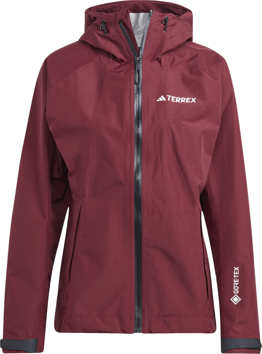 adidas red rain jacket