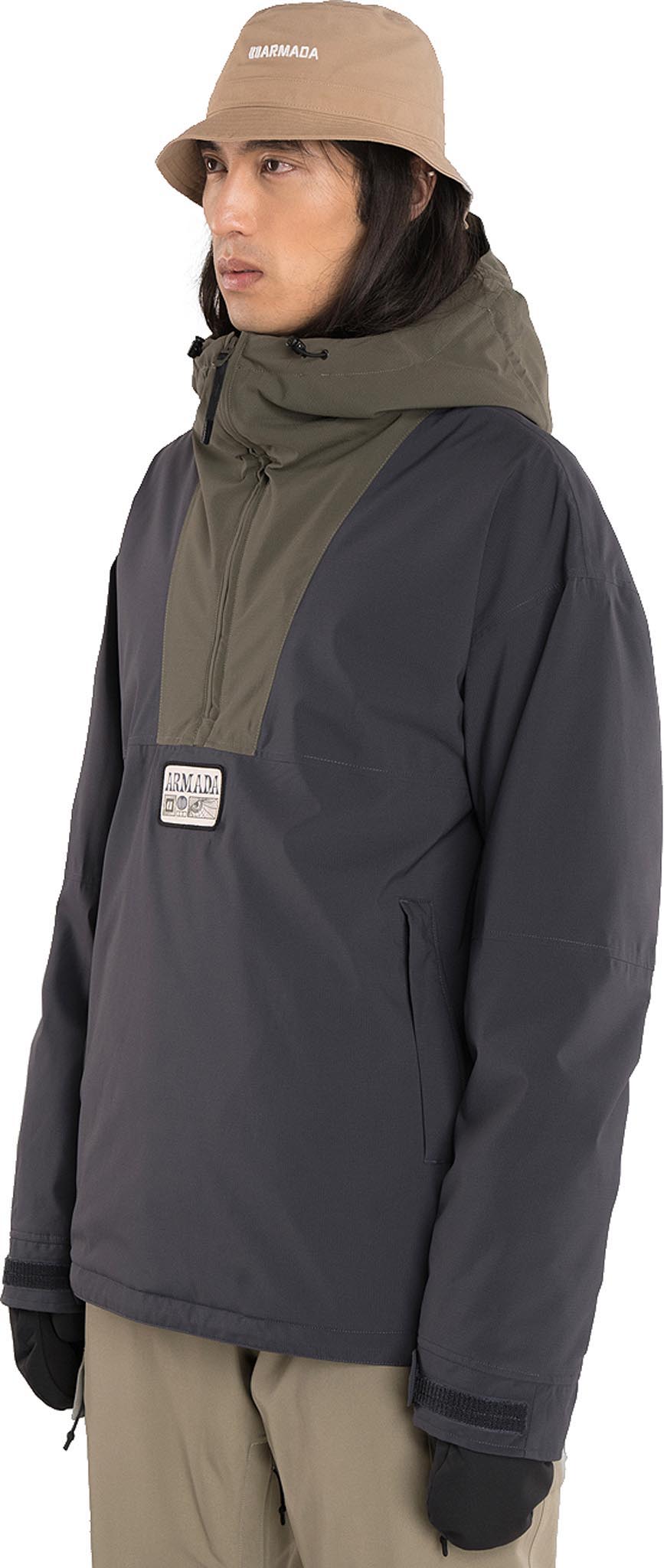 Armada Gansett 2L Insulated Popover Hooded Jacket Men s