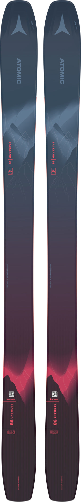 Atomic Backland 98 Touring Skis - Women's | Altitude Sports