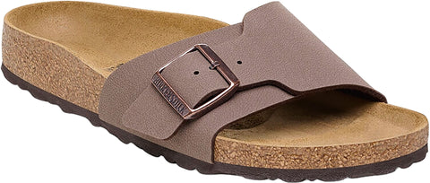 Birkenstock Catalina Birkibuc Mocha Sandals [Narrow] - Unisex