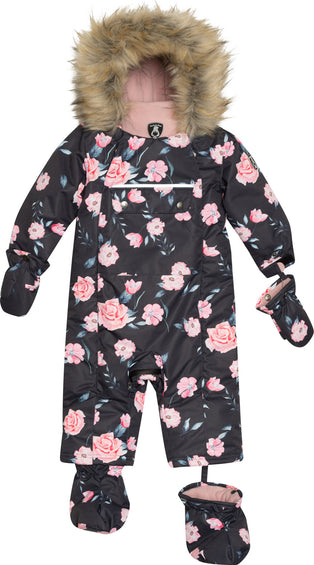 Deux par Deux One Piece Car Seat Snowsuit - Baby Girls