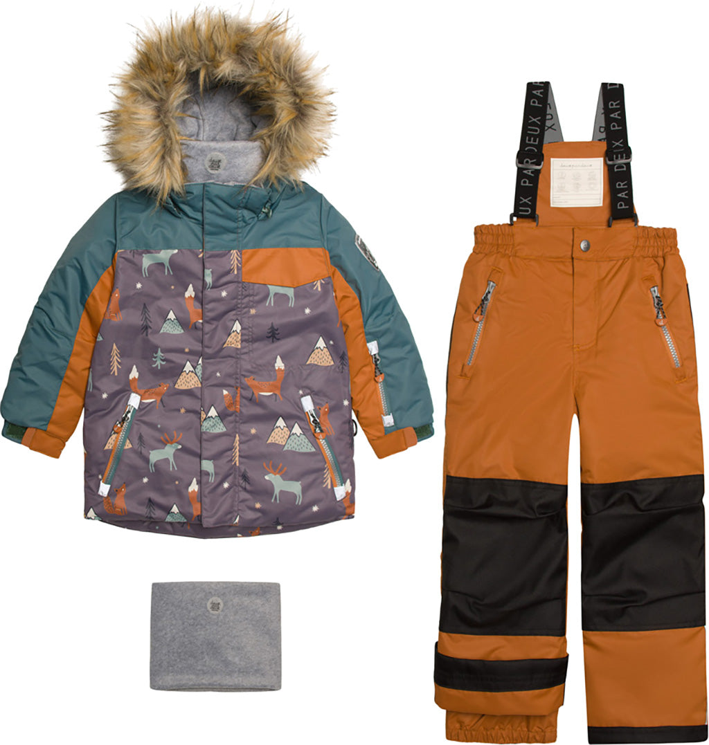 Deux par Deux Two Piece Snowsuit Big Boys Altitude Sports