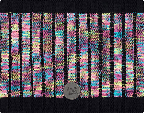Deux par Deux Multicolor Winter Knit Neckwarmer - Girls