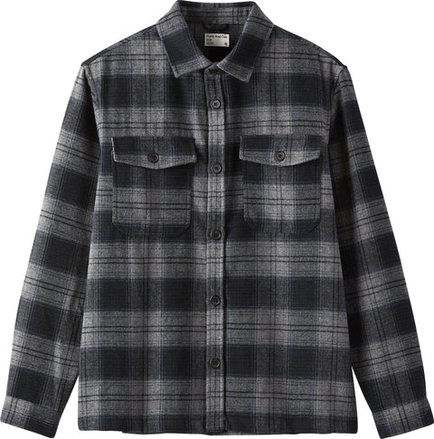 Frank And Oak Plaid Wool Overshirt - Men's