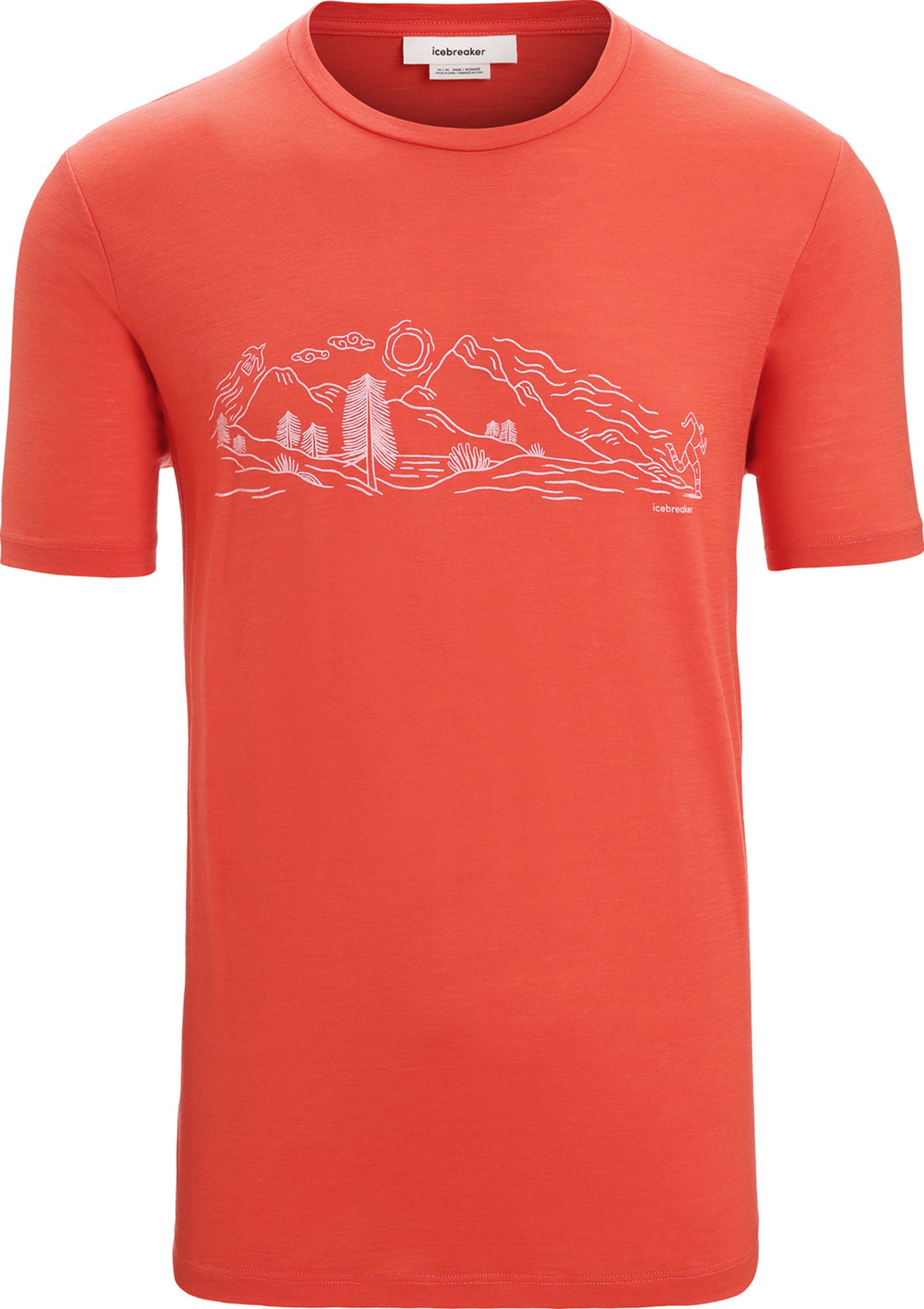 icebreaker Tech Lite II Short Sleeve Tee Nature Sprint - Men's