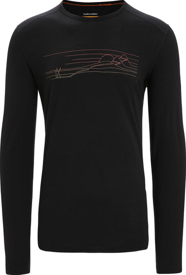 icebreaker 200 Oasis Long Sleeve Crewe Baselayer Top - Men's