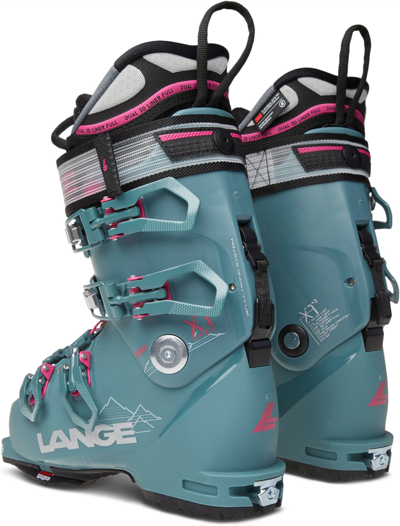 2023 Lange XT3 Free 115 LV GW Women's Ski Boots - 23.5
