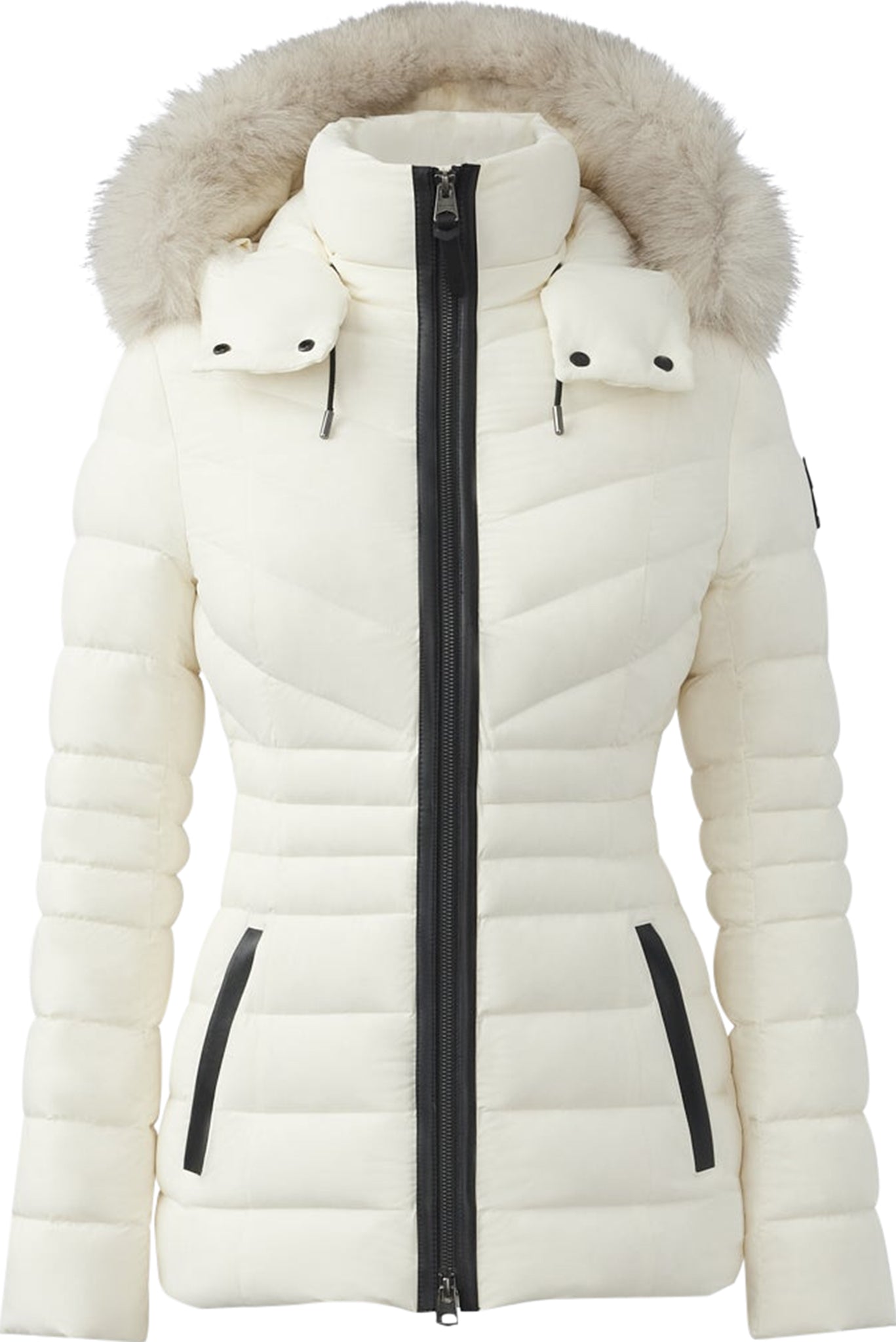 Mackage Patsy-BX Agile 360 Down Jacket with Fox Fur Collar - Women's ...