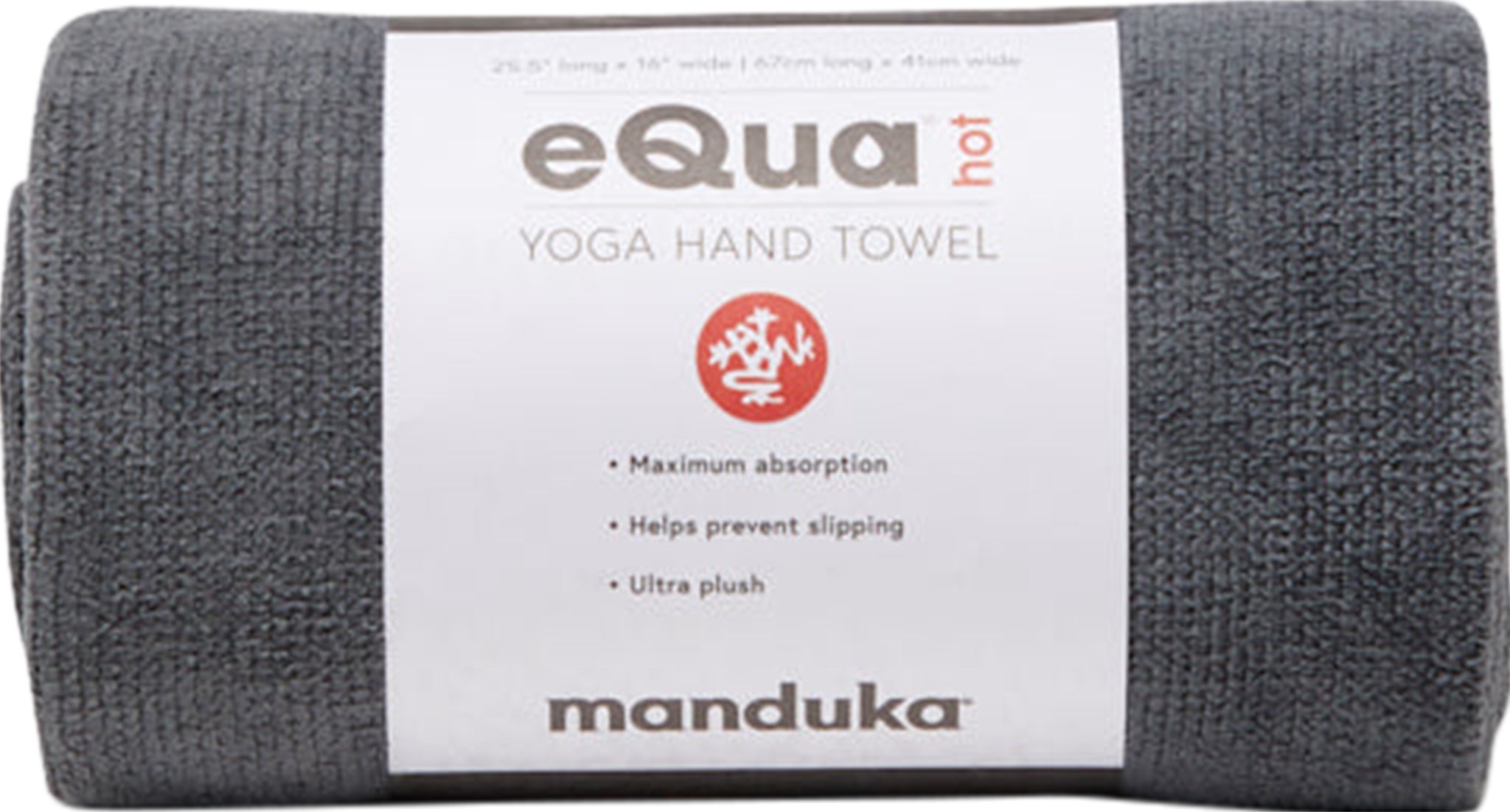 Manduka eQua Hand Towel - Sage - Green - Yogashop