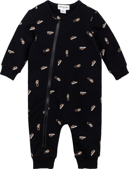 Miles The Label Long Sleeve Knit Playsuit - Baby