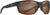 Maui Jim Kaiwi Channel Wrap Polarized Sunglasses - Stripe Dark Brown