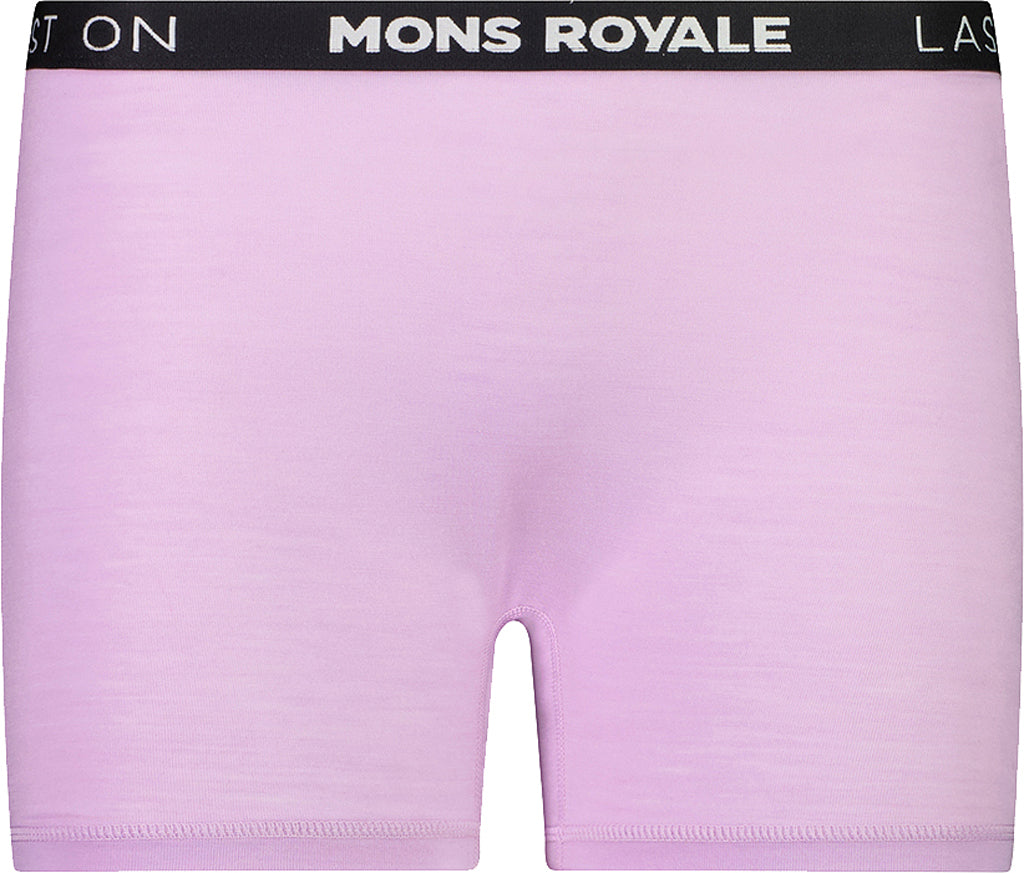 Mons Royale - Women's Hannah Hot Pant - Merino base layer - MR Stripe | XS