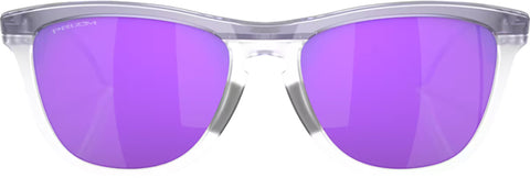 Oakley Frogskins Hybrid Sunglasses - Matte Lilac/Prizm Clear - Prizm Violet Lens