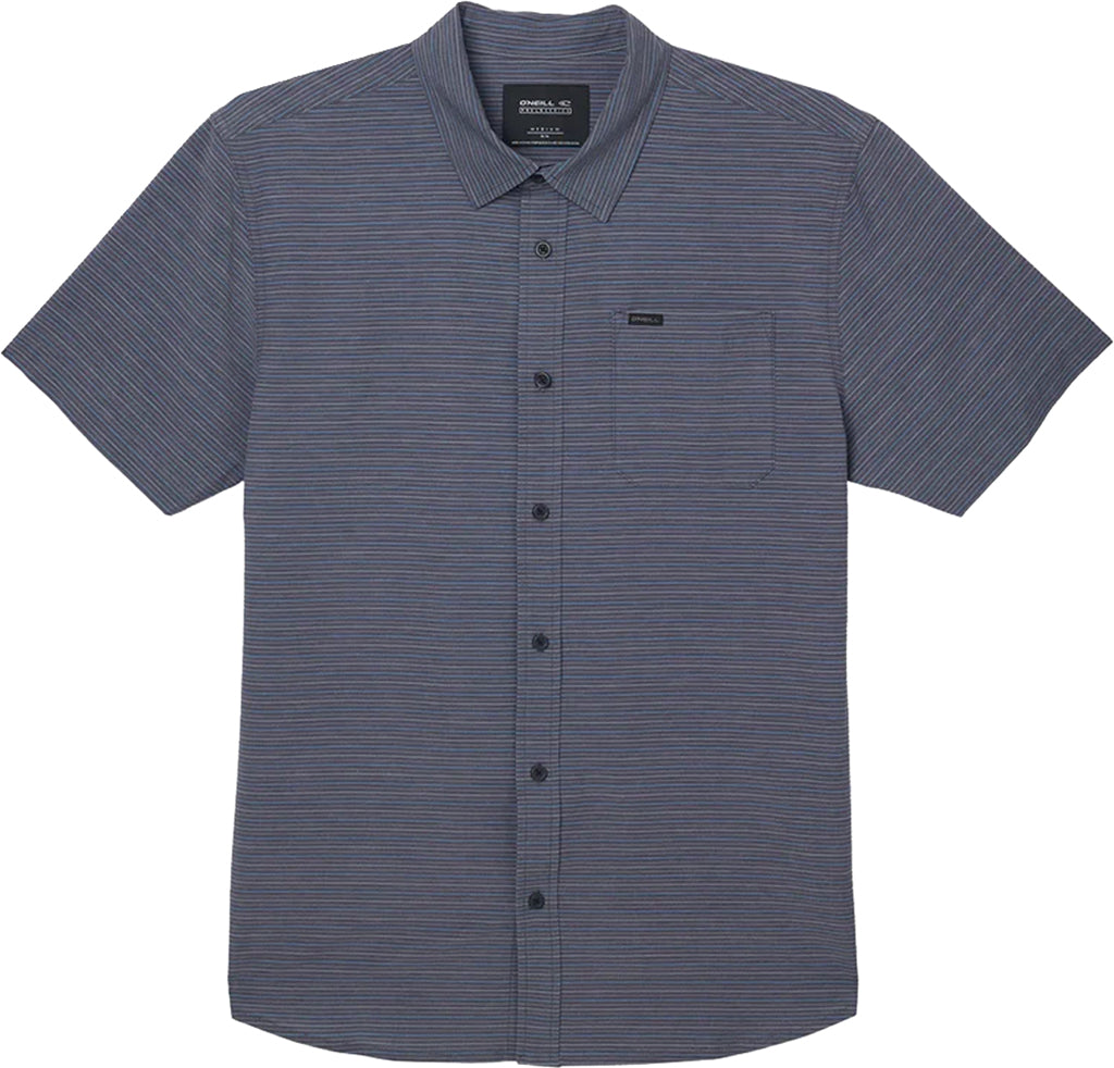 O'Neill Trvlr Upf Traverse Stripe Woven Short Sleeve Shirt - Men’s ...