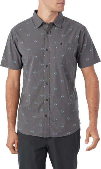 O'Neill Quiver Stretch Dobby Short Sleeve Shirt - Men’s