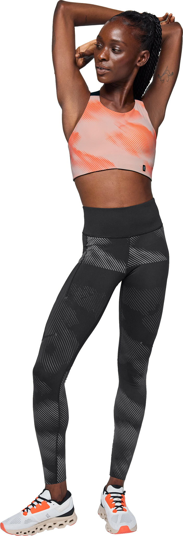 Women's Black Performance Crop Leggings | Pineapple Activewear