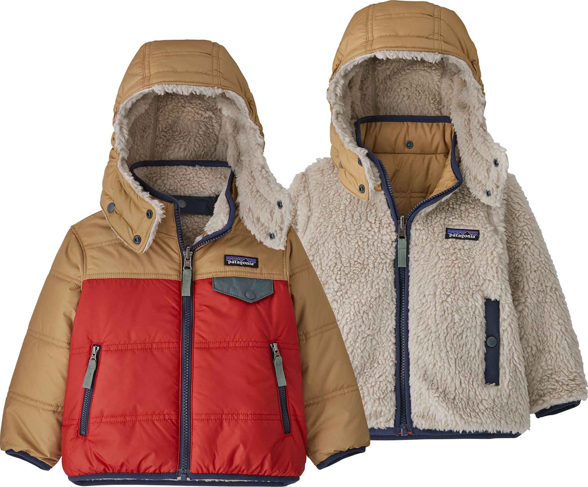 Patagonia Reversible Tribbles Hoody - Baby's | Altitude Sports
