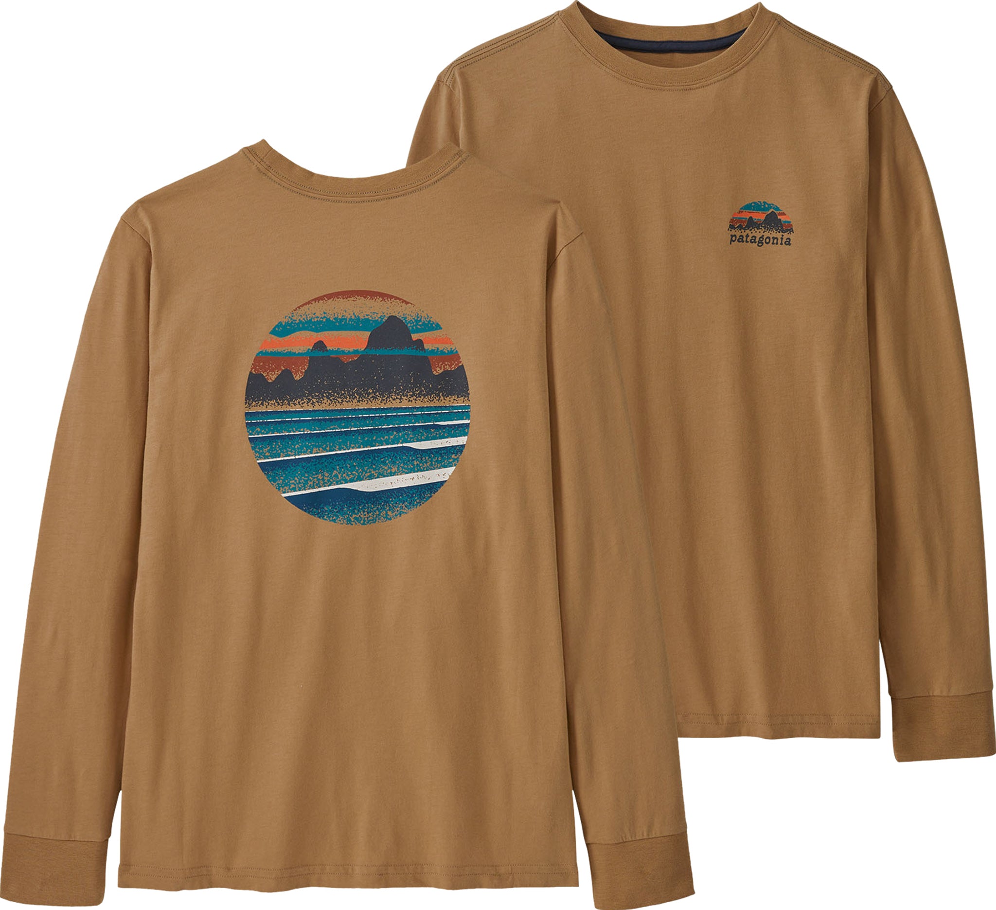 Patagonia Girls Long-Sleeved Regenerative Organic Certified Cotton Graphic T-Shirt