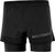 Salomon Cross 2-In-1 Shorts - Men's - Deep Black