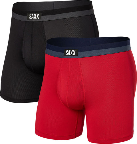 SAXX Sport Mesh Boxer Brief Fly 2 Pack - Men's