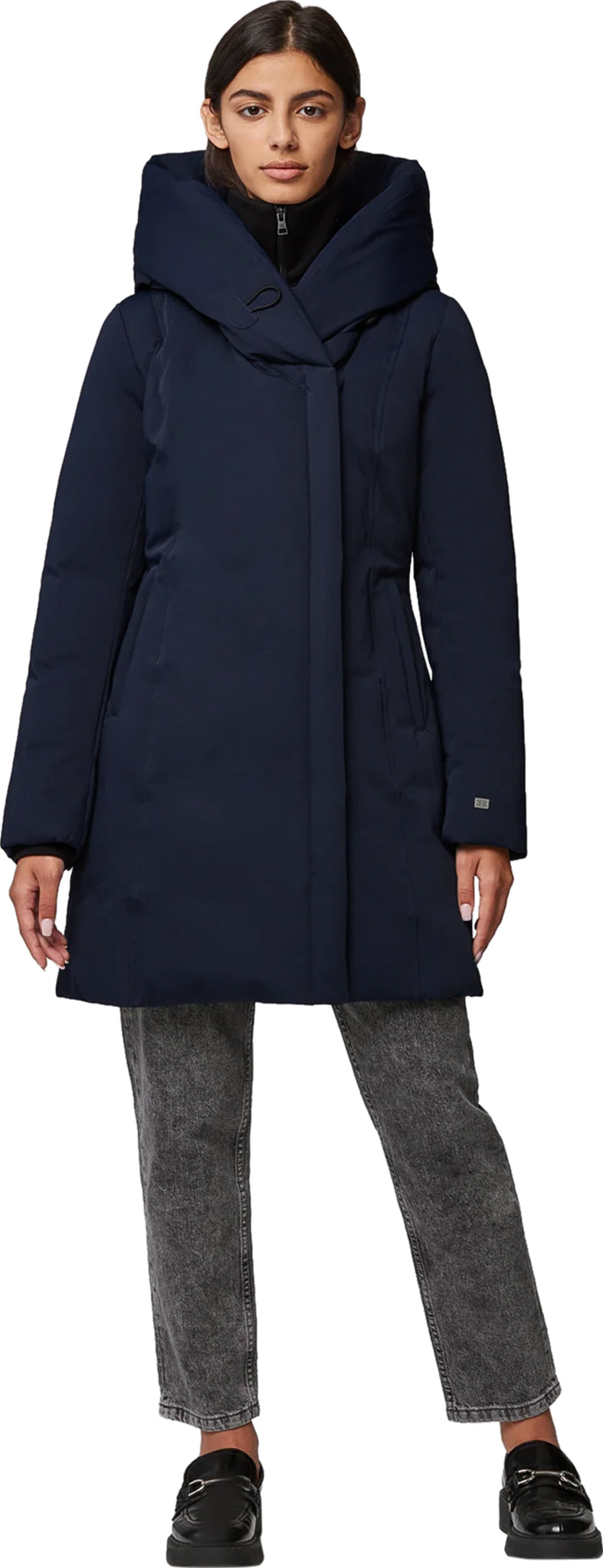 Winter Hooded Women'S Cotton Down Coat Women Long Slim Fit Cotton Padded  Jacket Warm Women'S Coat - The Little Connection