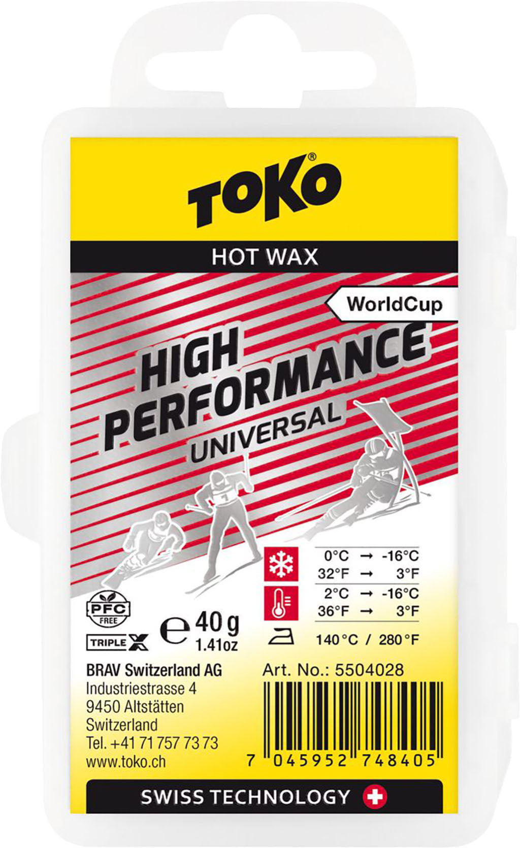 Toko High Performance Universal 40G Wax | Altitude Sports