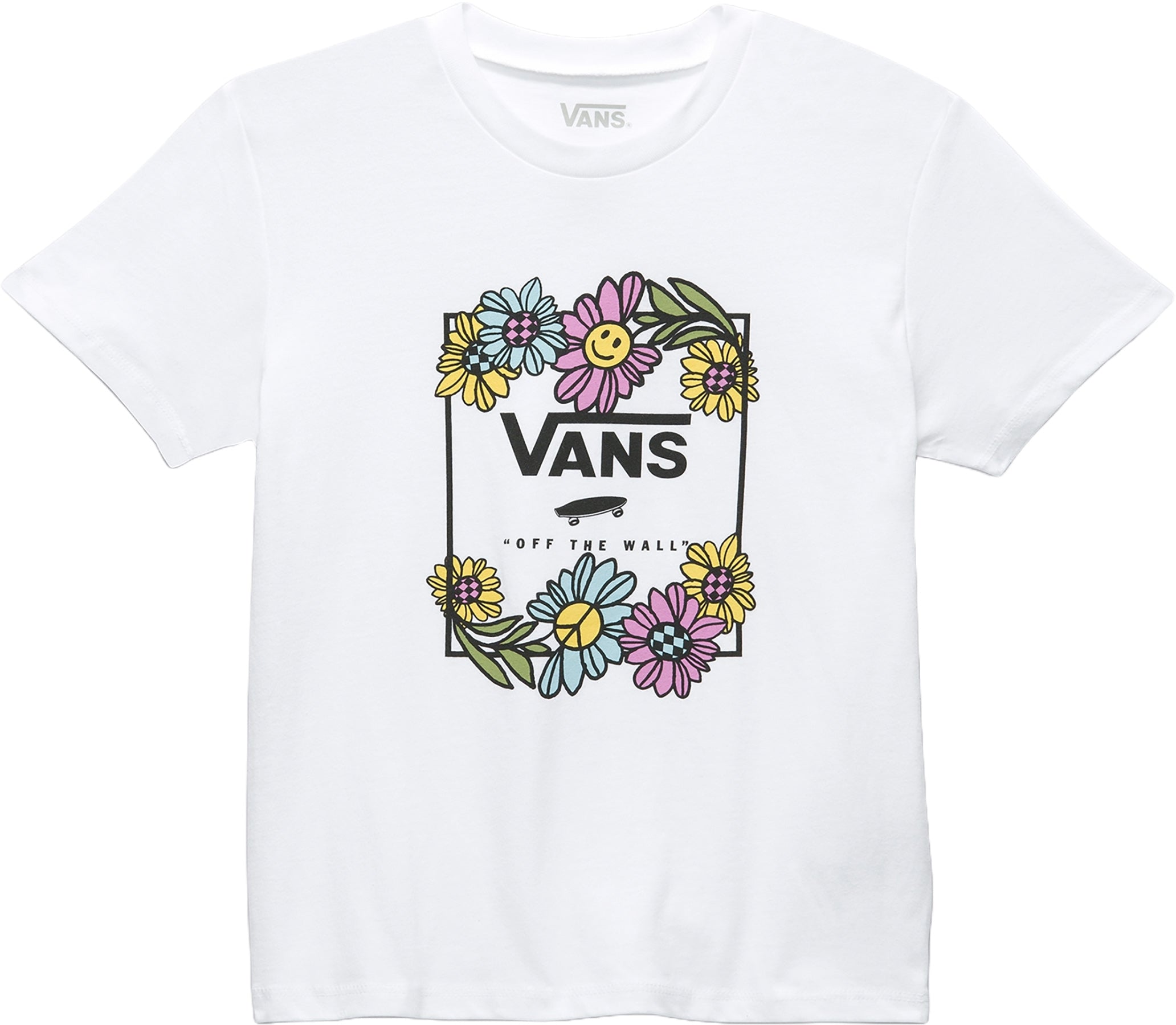 Vans Kids Elevated Floral Crew Tee - Girls | Altitude Sports